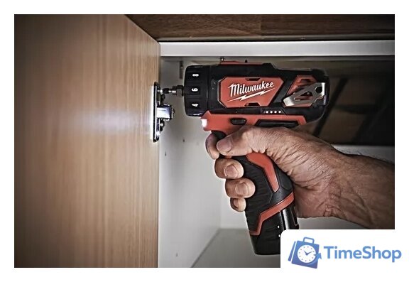 Дрель-шуруповерт Milwaukee M12 BDDXKIT-202C 4933447836 (с 2-мя АКБ, кейс) - Изображение №10 — Интернет-магазин Time-Shop