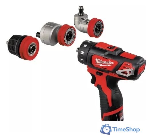 Дрель-шуруповерт Milwaukee M12 BDDXKIT-202C 4933447836 (с 2-мя АКБ, кейс) - Изображение №1 — Интернет-магазин Time-Shop