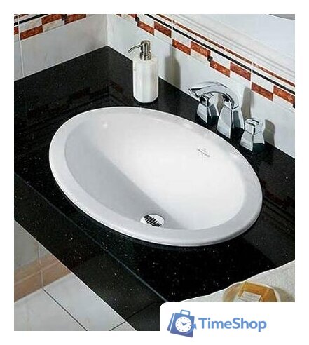 Умывальник Villeroy & Boch Loop & Friends 61551001 - Изображение №2 — Интернет-магазин Time-Shop