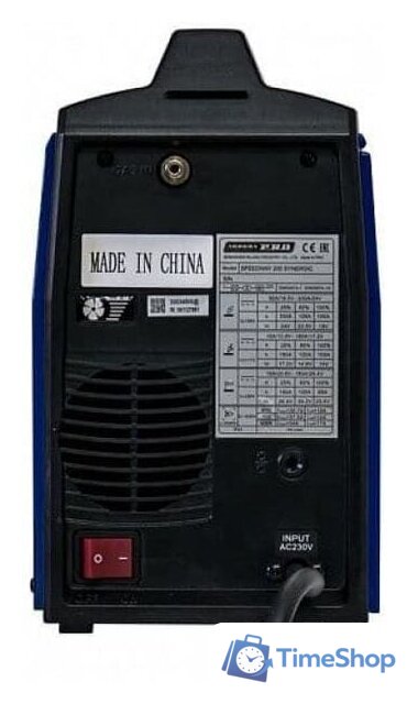 Сварочный инвертор AuroraPRO Speedway 200 Synergic - Изображение №5 — Интернет-магазин Time-Shop