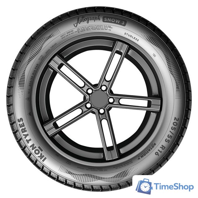 Зимние шины Ikon Autograph Snow 3 215/50R17 95R - Изображение №7 — Интернет-магазин Time-Shop