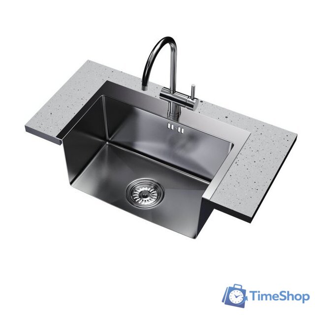 Кухонная мойка Mixline 547237 (сатин, 3 мм) - Изображение №5 — Интернет-магазин Time-Shop