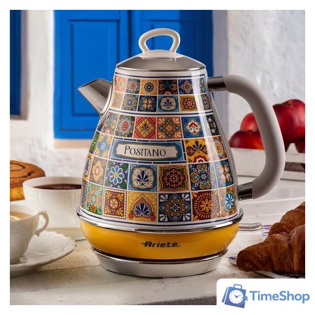 Электрический чайник Ariete Positano 2869/0P - Изображение №2 — Интернет-магазин Time-Shop