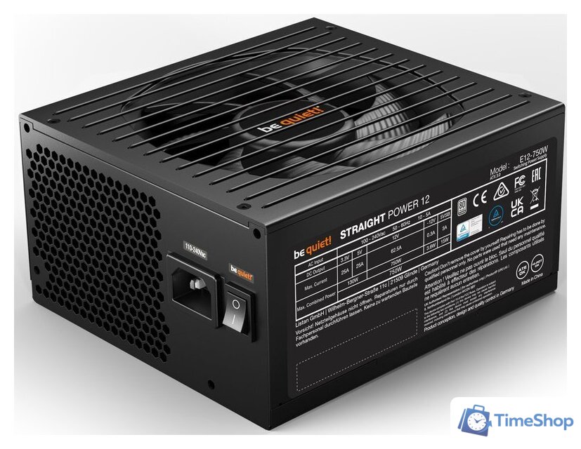 Блок питания be quiet! Straight Power 12 750W BN336 - Изображение №3 — Интернет-магазин Time-Shop