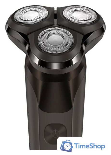 Электробритва Polaris PMR 0611RC wet&dry 5D PRO 5 blades+ (коричневый) - Изображение №3 — Интернет-магазин Time-Shop