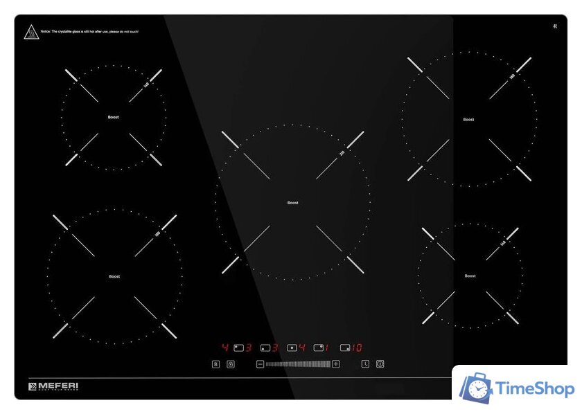 Варочная панель Meferi MIH755BK Power - Изображение №2 — Интернет-магазин Time-Shop