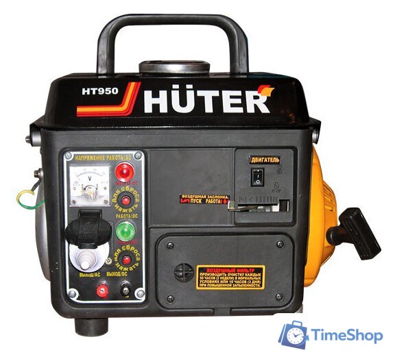 Бензиновый генератор Huter HT950A - Изображение №1 — Интернет-магазин Time-Shop
