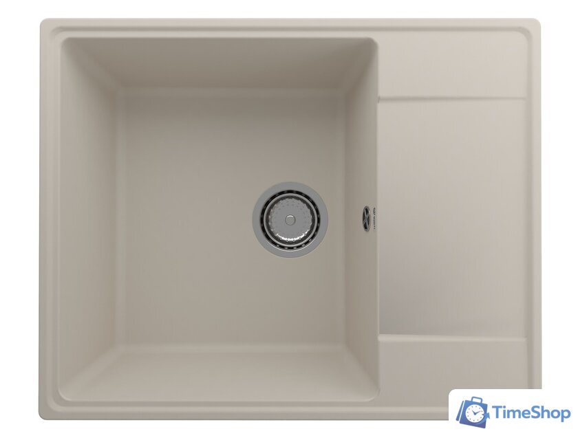 Кухонная мойка Ulgran QUARTZ Prima 605-02 (лен) - Изображение №1 — Интернет-магазин Time-Shop