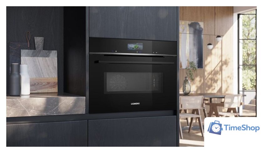 Электрический духовой шкаф Siemens iQ700 CM736G1B1 - Изображение №5 — Интернет-магазин Time-Shop