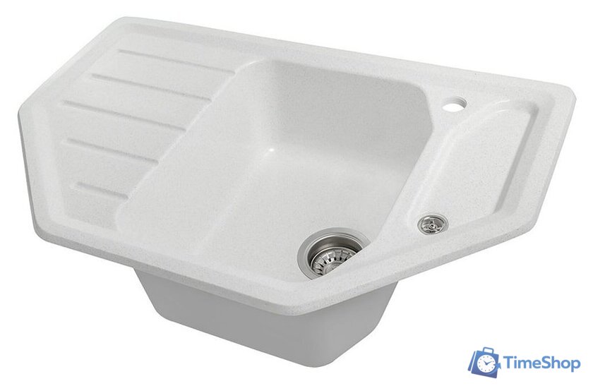 Кухонная мойка Gerhans E08 (белый) - Изображение №3 — Интернет-магазин Time-Shop