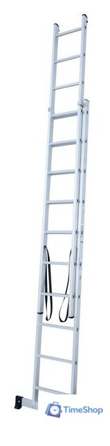 Лестница-стремянка Новая высота NV 122 алюминиевая двухсекционная 2x10 ступеней - Изображение №3 — Интернет-магазин Time-Shop