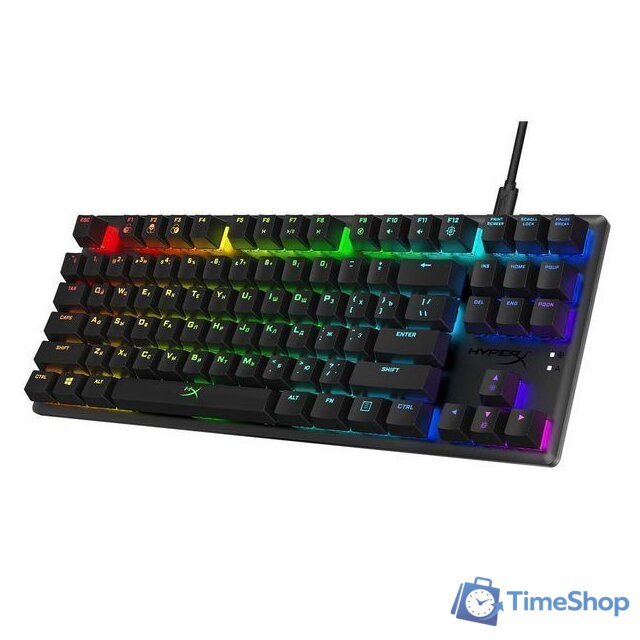 Клавиатура HyperX Alloy Origins Core (HyperX Aqua) - Изображение №3 — Интернет-магазин Time-Shop