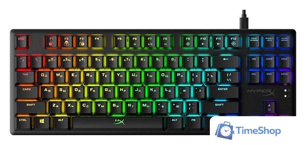 Клавиатура HyperX Alloy Origins Core (HyperX Aqua) - Изображение №1 — Интернет-магазин Time-Shop