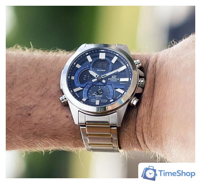 Наручные часы Casio Edifice ECB-30D-2A - Изображение №5 — Интернет-магазин Time-Shop