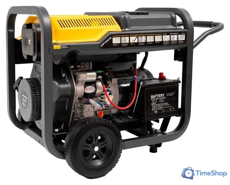 Дизельный генератор Inforce IDGL 6000-3 - Изображение №4 — Интернет-магазин Time-Shop