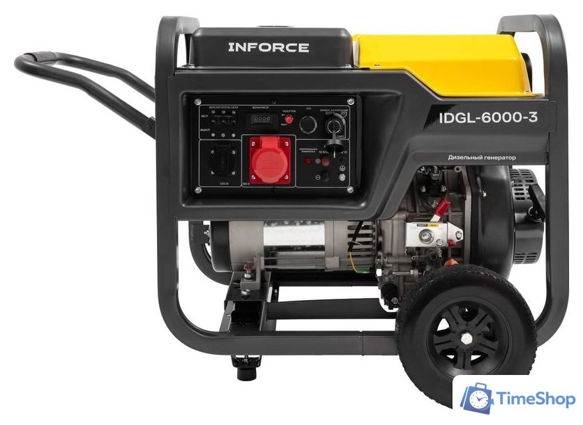 Дизельный генератор Inforce IDGL 6000-3 - Изображение №2 — Интернет-магазин Time-Shop