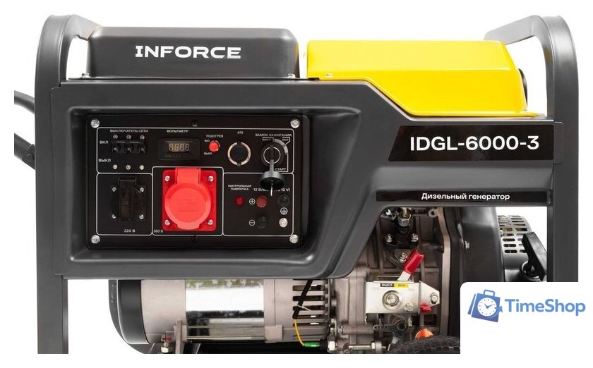 Дизельный генератор Inforce IDGL 6000-3 - Изображение №7 — Интернет-магазин Time-Shop