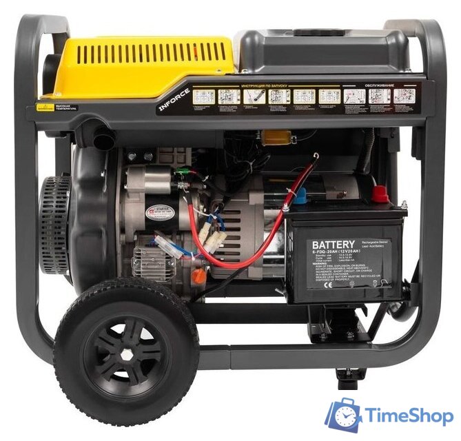 Дизельный генератор Inforce IDGL 6000-3 - Изображение №3 — Интернет-магазин Time-Shop