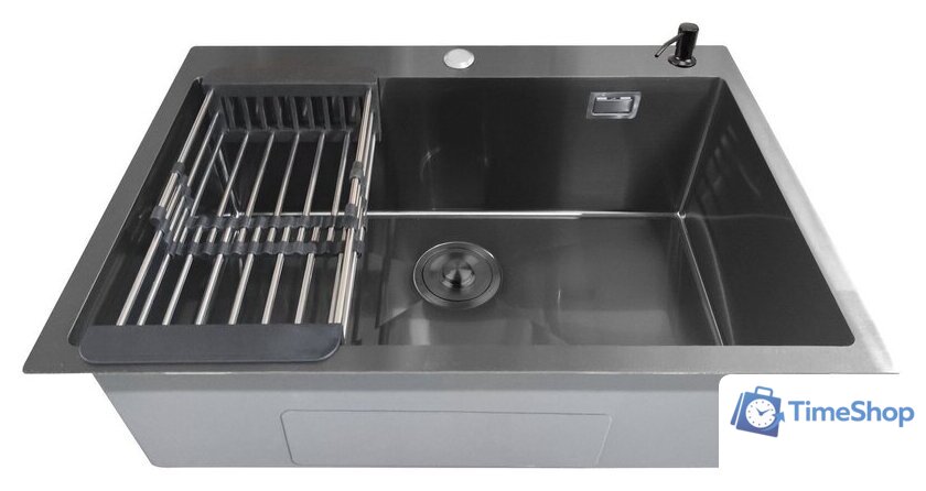 Кухонная мойка Stellar Evier E7050NB (графит) - Изображение №2 — Интернет-магазин Time-Shop