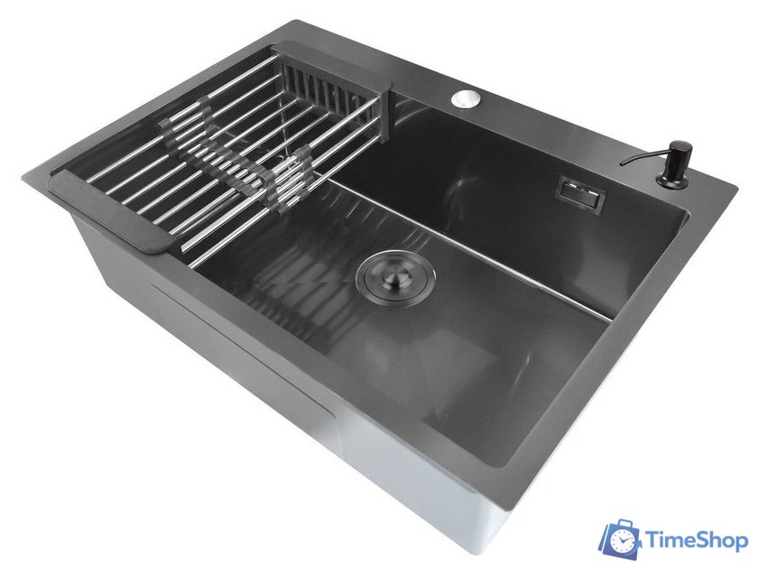 Кухонная мойка Stellar Evier E7050NB (графит) - Изображение №3 — Интернет-магазин Time-Shop