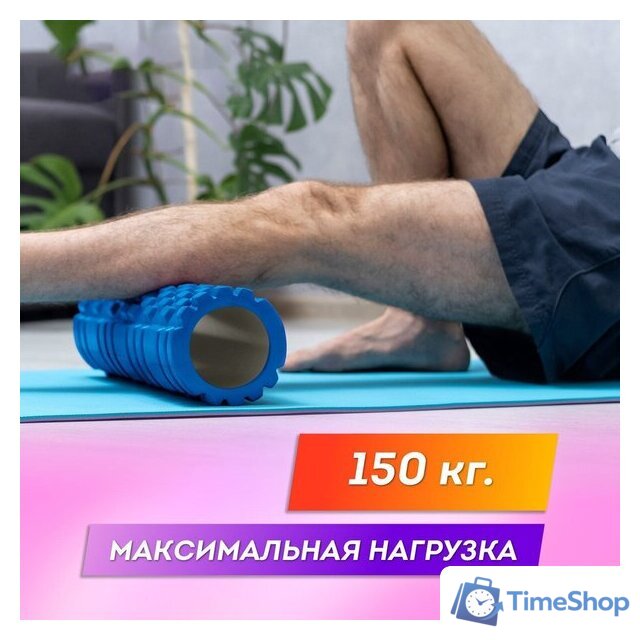 Массажный ролик-валик Daswerk 680024 (синий) - Изображение №10 — Интернет-магазин Time-Shop