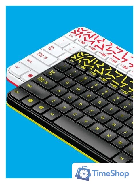 Офисный набор Logitech MK240 Nano 920-008198 (черный) - Изображение №5 — Интернет-магазин Time-Shop