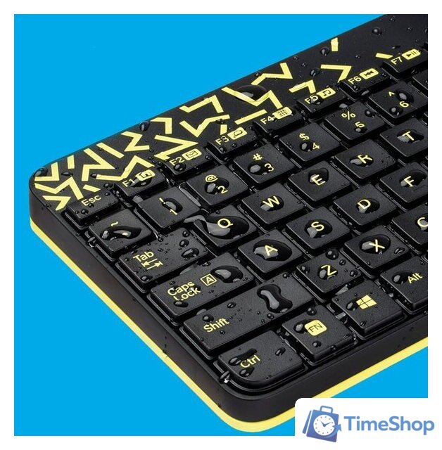 Офисный набор Logitech MK240 Nano 920-008198 (черный) - Изображение №4 — Интернет-магазин Time-Shop