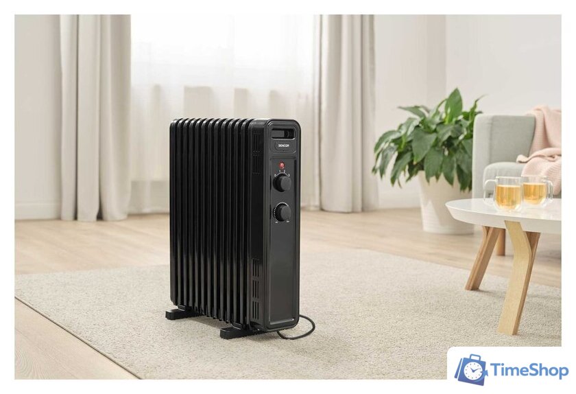 Масляный радиатор Sencor SOH 3513BK - Изображение №9 — Интернет-магазин Time-Shop