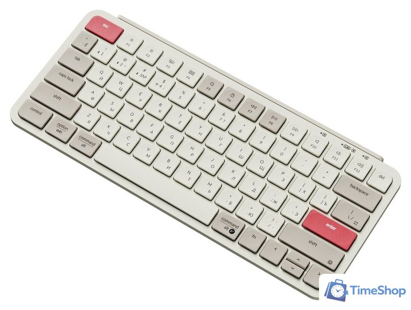 Клавиатура Keychron B1 Pro B1P-K13-RU (ретро красный) - Изображение №3 — Интернет-магазин Time-Shop