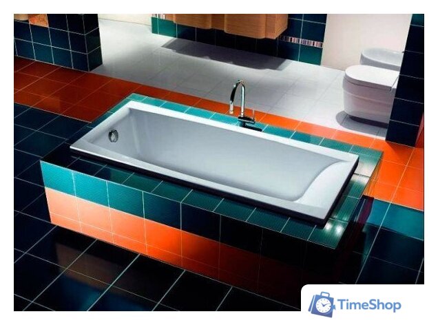 Ванна Cersanit Virgo 180x80 (с каркасом) - Изображение №3 — Интернет-магазин Time-Shop