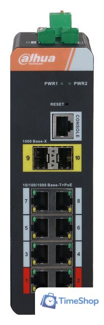 Управляемый коммутатор 2-го уровня Dahua IS4210-8GT-120 - Изображение №3 — Интернет-магазин Time-Shop