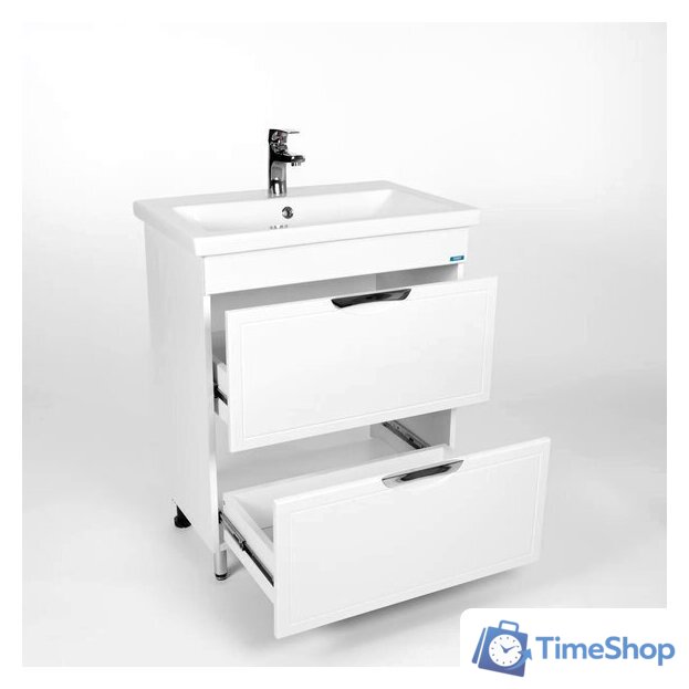  Viant Тумба Лима с умывальником Como 70 VLIM70CO-T2Y + S-UM-COM70/1-w - Изображение №2 — Интернет-магазин Time-Shop