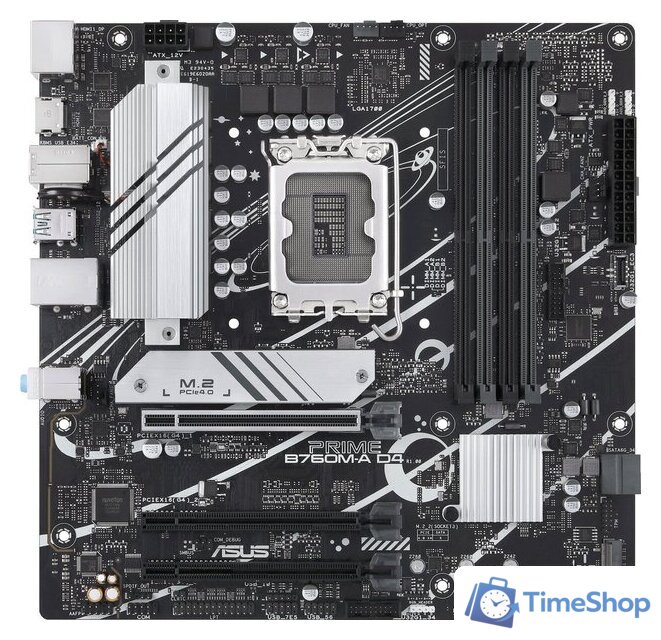 Материнская плата ASUS Prime B760M-A D4-CSM - Изображение №1 — Интернет-магазин Time-Shop