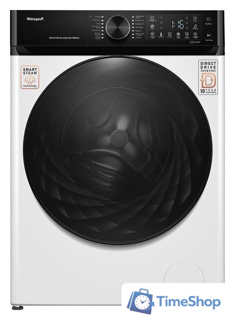 Стиральная машина Weissgauff WM 59411 Direct Drive Inverter Steam - Изображение №1 — Интернет-магазин Time-Shop