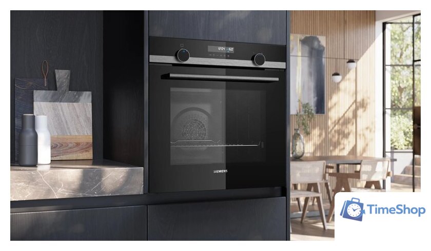 Электрический духовой шкаф Siemens iQ500 HB578GES7 - Изображение №3 — Интернет-магазин Time-Shop
