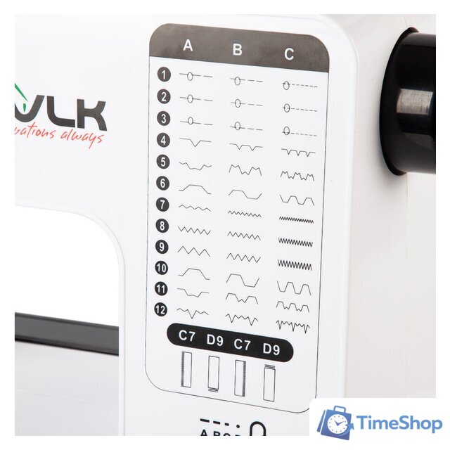 Электромеханическая швейная машина VLK Napoli 2750 - Изображение №12 — Интернет-магазин Time-Shop