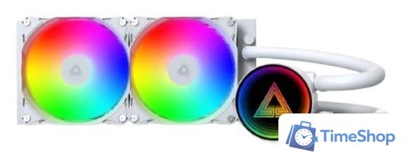 Система жидкостного охлаждения для процессора Montech LightFlow ARGB 240 (белый) - Изображение №1 — Интернет-магазин Time-Shop
