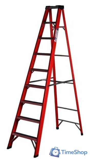 Лестница-стремянка Алюмет SF 1008 (8 ступеней) - Изображение №1 — Интернет-магазин Time-Shop