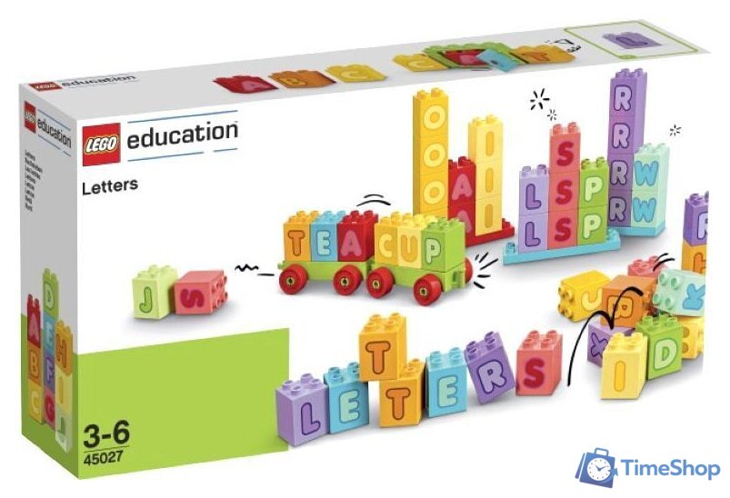 Набор деталей LEGO Education 45027 Английский алфавит - Изображение №1 — Интернет-магазин Time-Shop