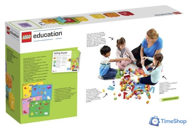 Набор деталей LEGO Education 45027 Английский алфавит - Изображение №2 — Интернет-магазин Time-Shop