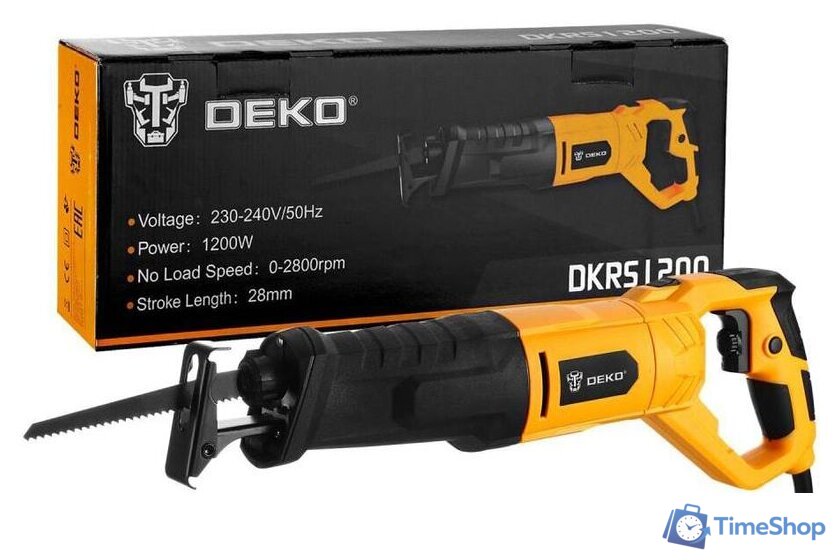 Сабельная пила Deko DKRS1200 063-4195 - Изображение №2 — Интернет-магазин Time-Shop