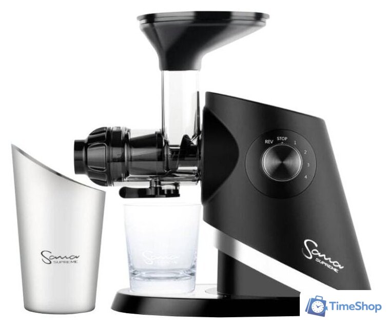 Соковыжималка Sana Juicer 727 Supreme (черный) - Изображение №1 — Интернет-магазин Time-Shop