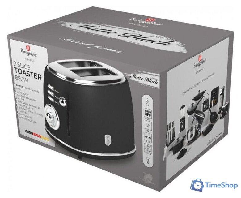 Тостер Berlinger Haus BH-9642 - Изображение №4 — Интернет-магазин Time-Shop