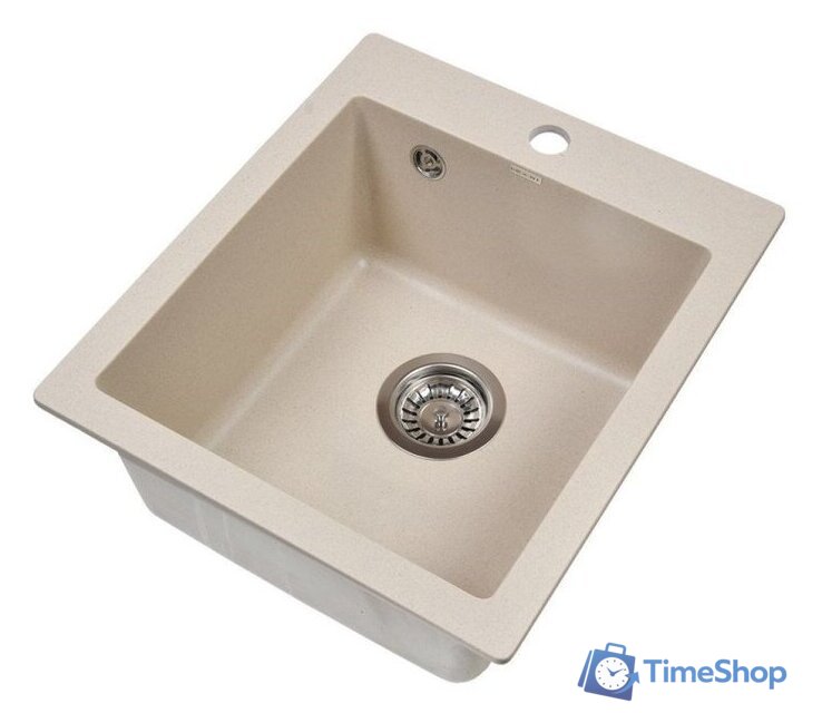 Кухонная мойка Wisent 420-30W (с сифоном GER013) - Изображение №2 — Интернет-магазин Time-Shop