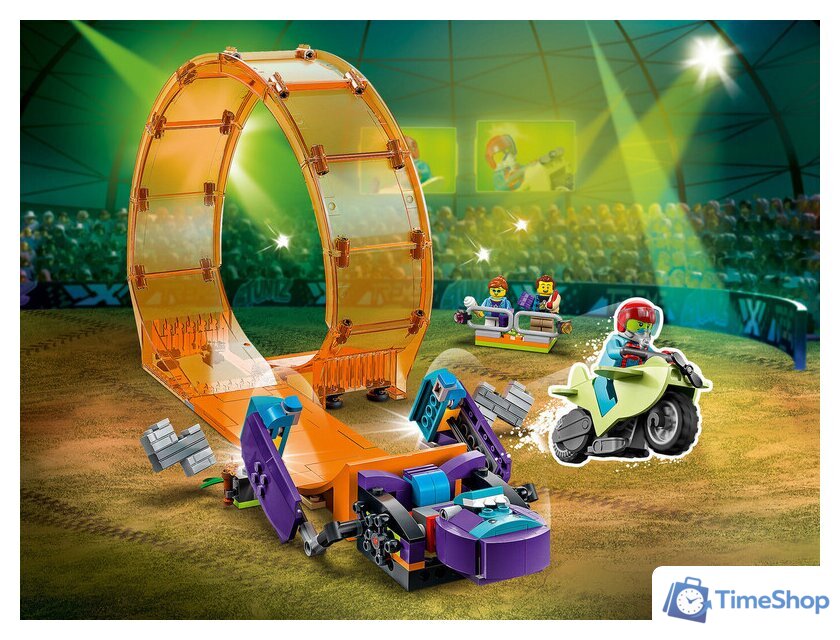 Конструктор LEGO City 60338 Трюковая петля Сокрушительный шимпанзе - Изображение №3 — Интернет-магазин Time-Shop