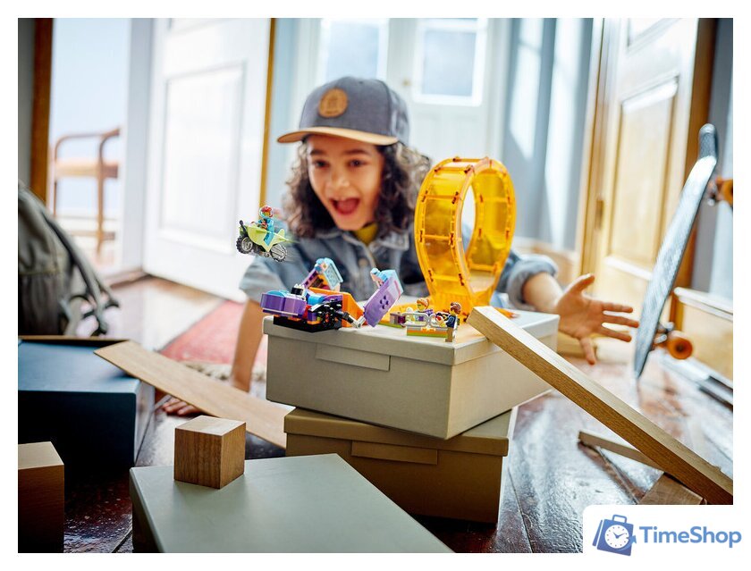 Конструктор LEGO City 60338 Трюковая петля Сокрушительный шимпанзе - Изображение №12 — Интернет-магазин Time-Shop