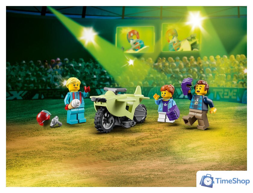 Конструктор LEGO City 60338 Трюковая петля Сокрушительный шимпанзе - Изображение №6 — Интернет-магазин Time-Shop