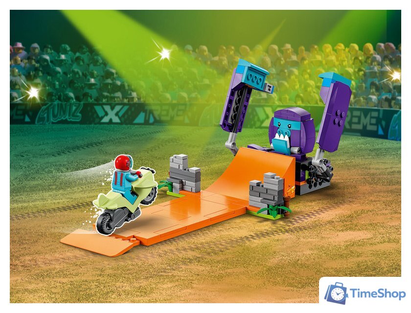 Конструктор LEGO City 60338 Трюковая петля Сокрушительный шимпанзе - Изображение №7 — Интернет-магазин Time-Shop