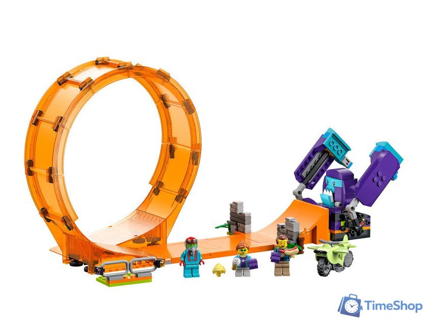 Конструктор LEGO City 60338 Трюковая петля Сокрушительный шимпанзе - Изображение №5 — Интернет-магазин Time-Shop