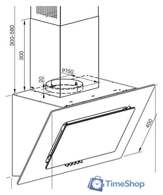 Кухонная вытяжка Graude DHE 50.1 C - Изображение №2 — Интернет-магазин Time-Shop
